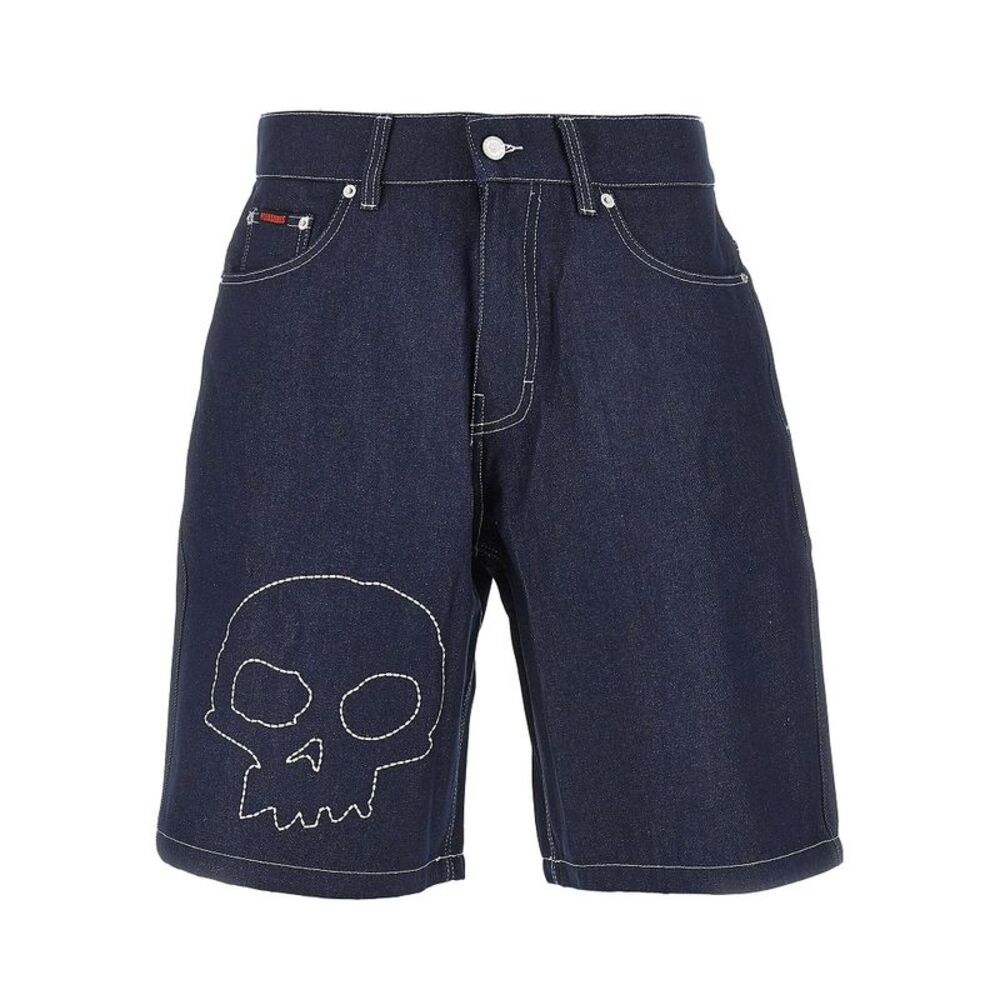Pleasures Men 'Sjull' Denim Shorts